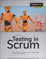 Book Cover - Testing in Scrum