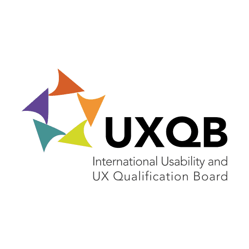 Logo of UXQB International Usability and UX Qualification Board